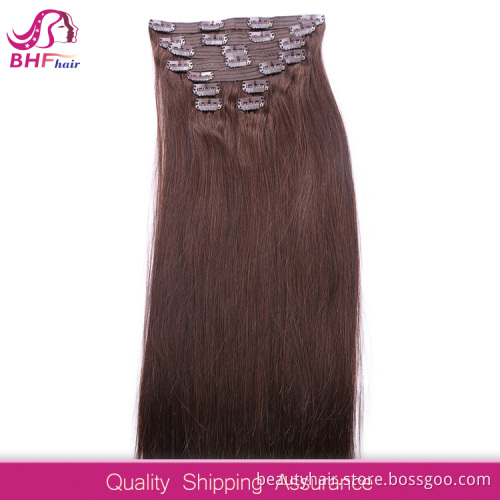 double drawn remy hair extensions clip in
